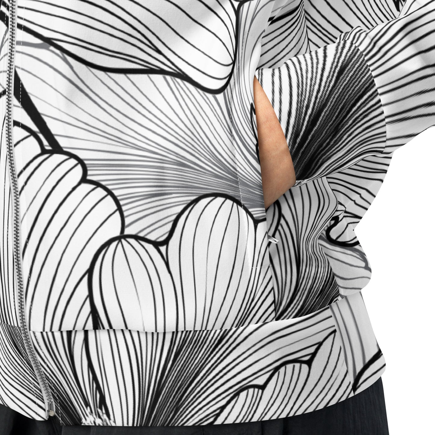 Black & White Track Jacket
