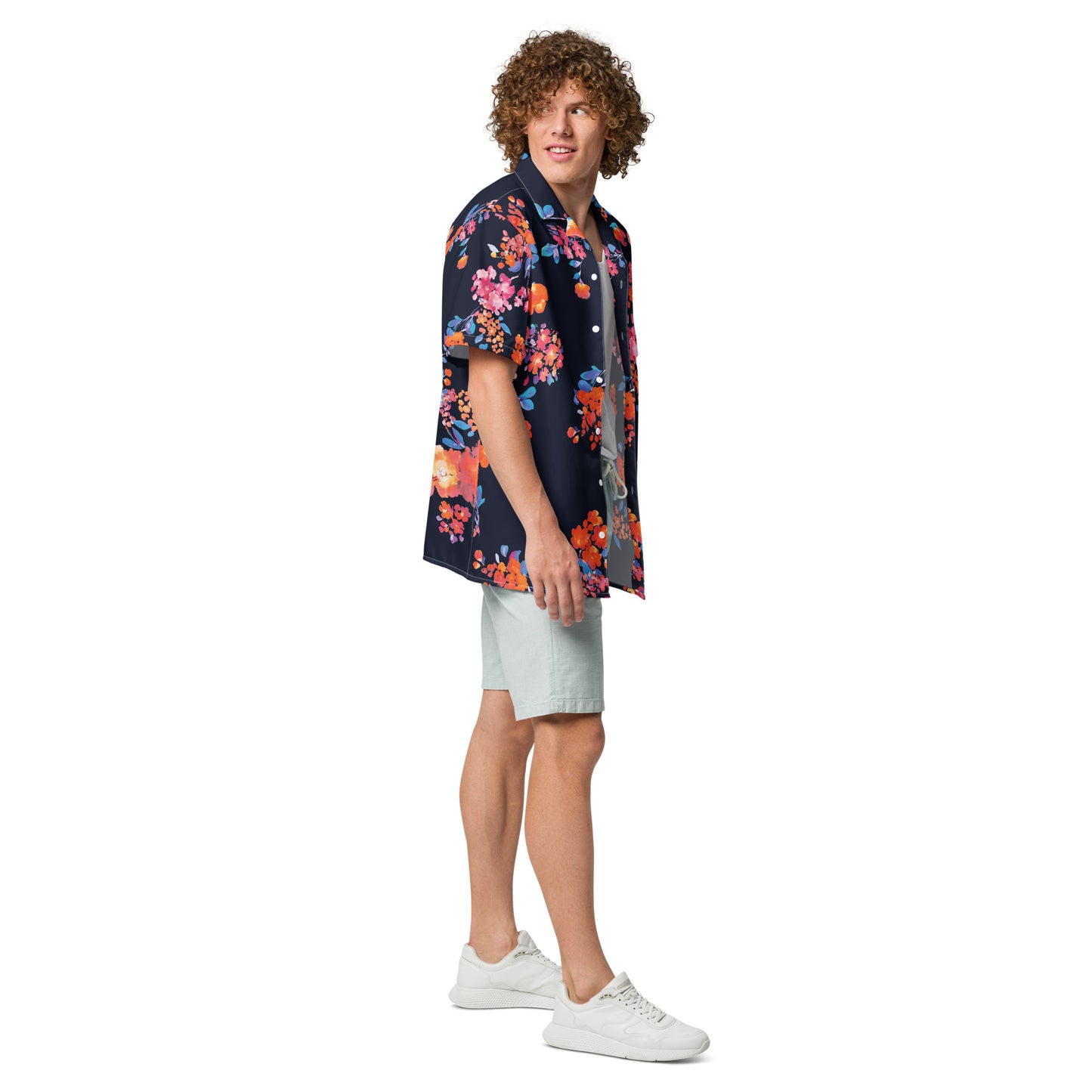 Men's Floral button shirt