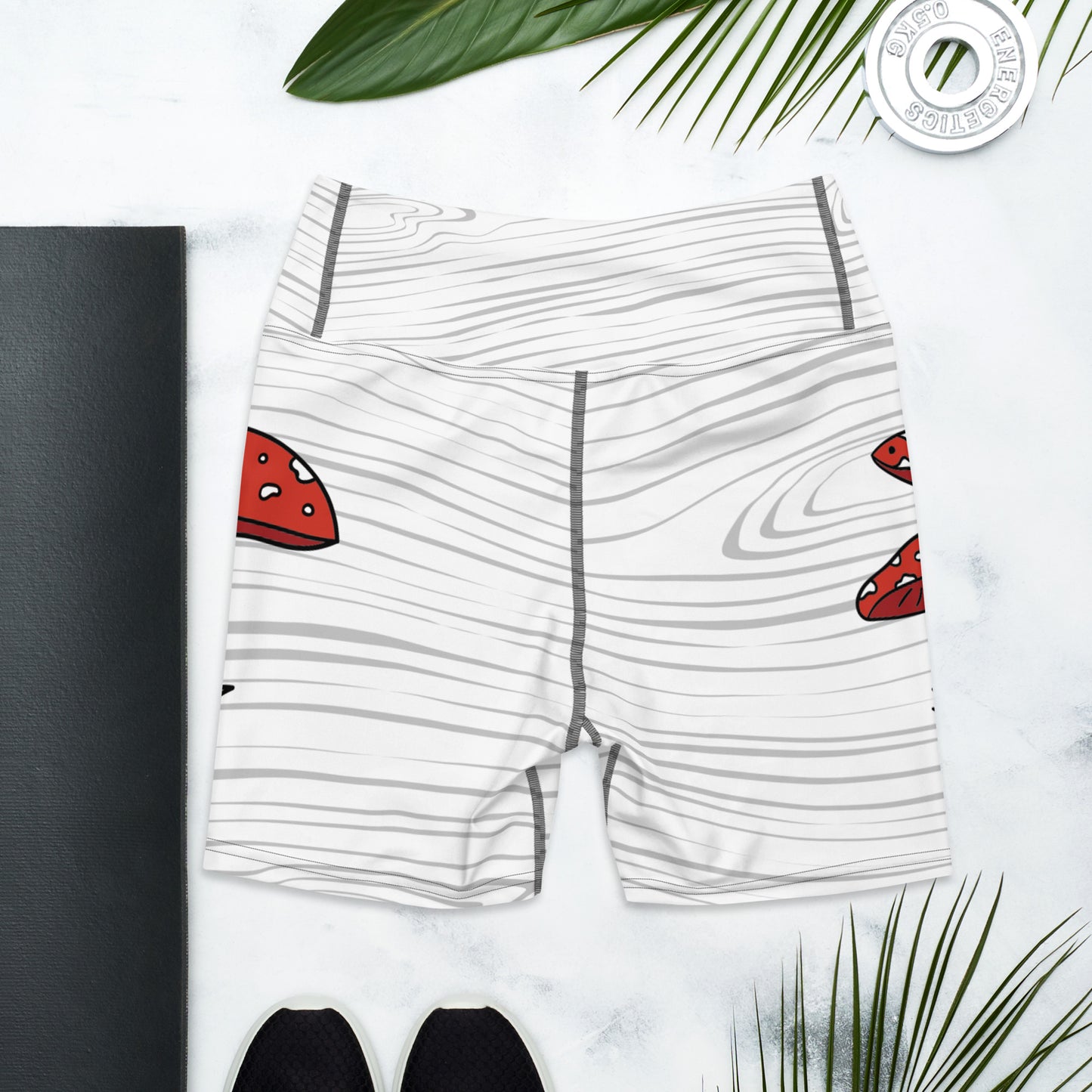 Shroom Yoga Shorts