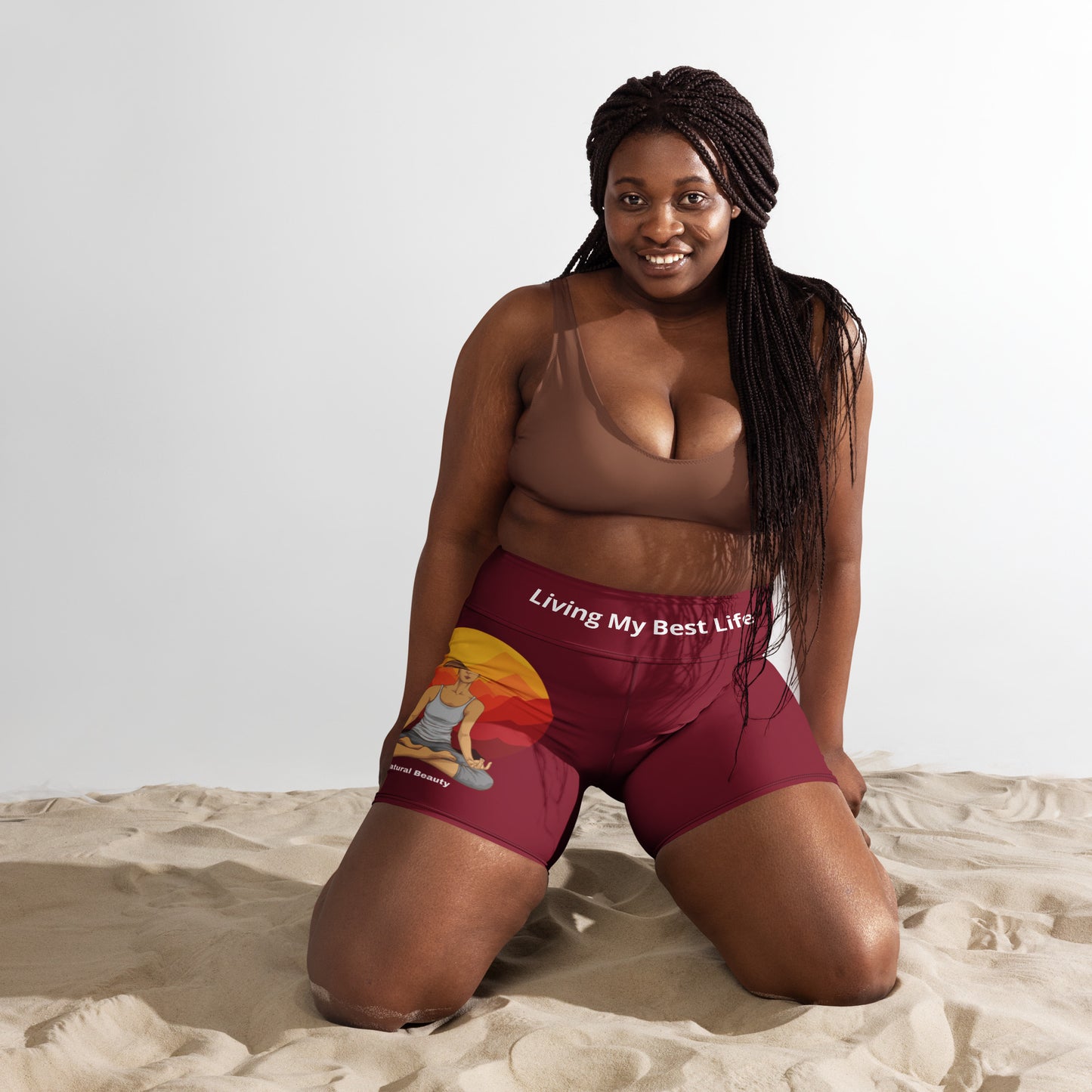 Natural Beauty Yoga Shorts