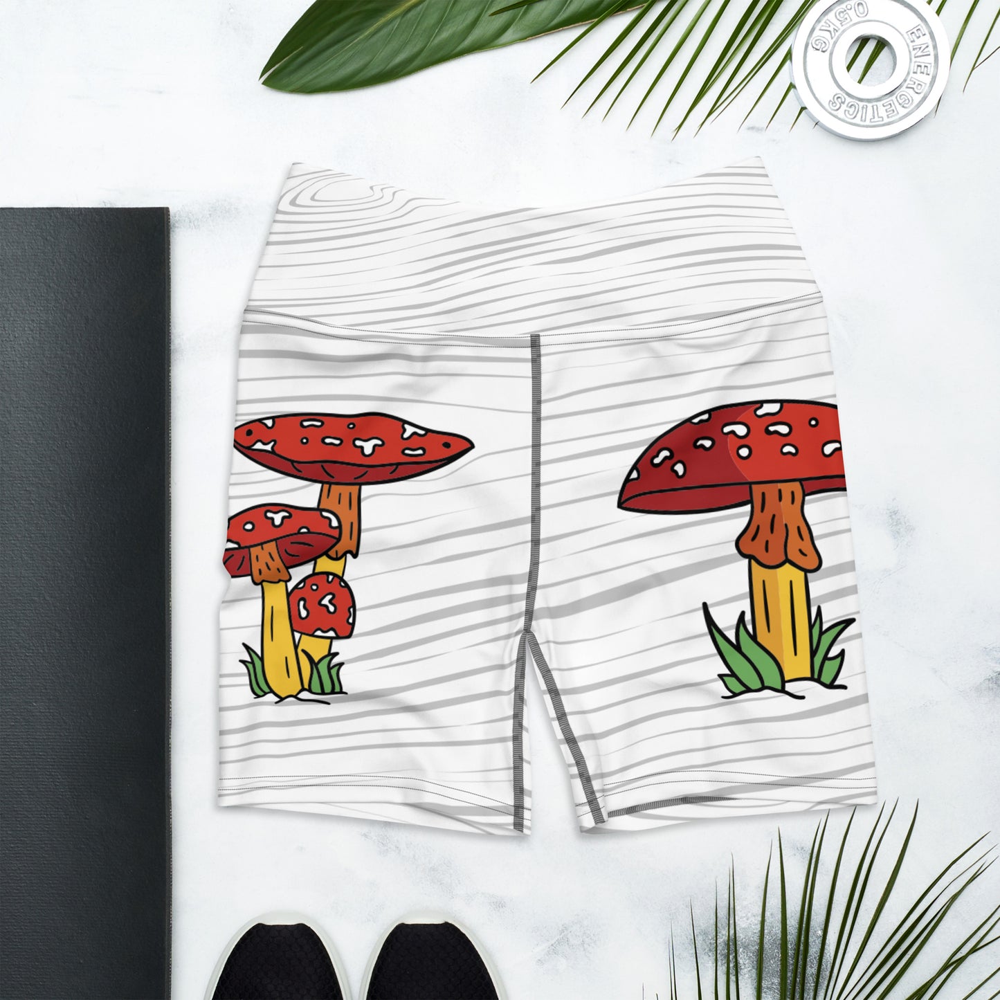 Shroom Yoga Shorts