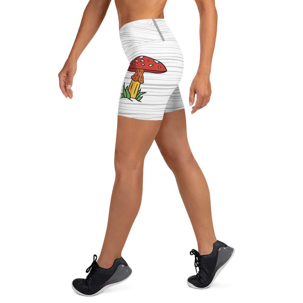 Shroom Yoga Shorts