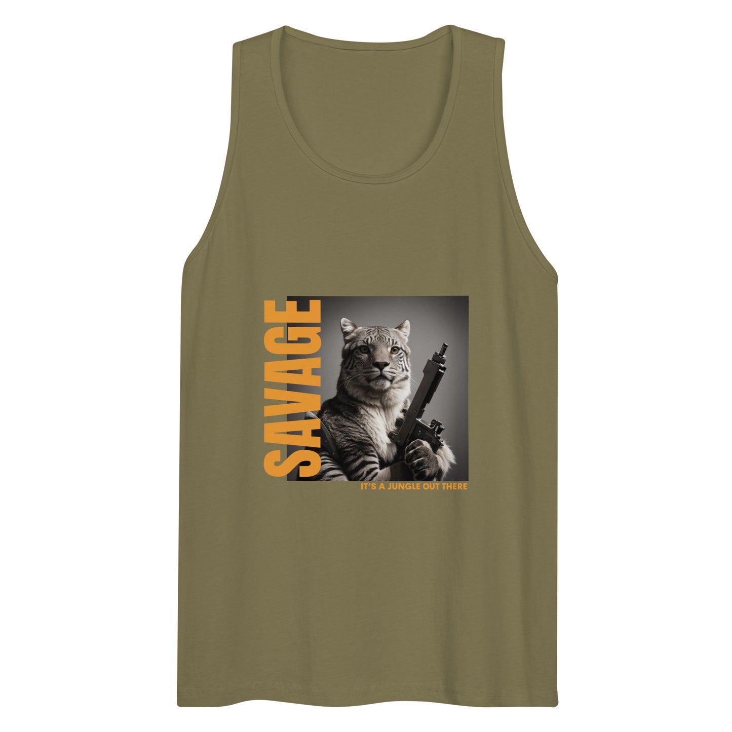 Men’s Savage premium tank top