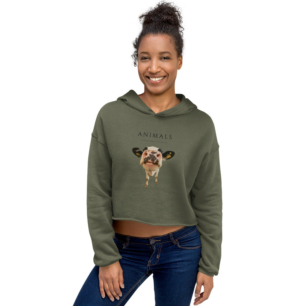 Cow Crop Hoodie