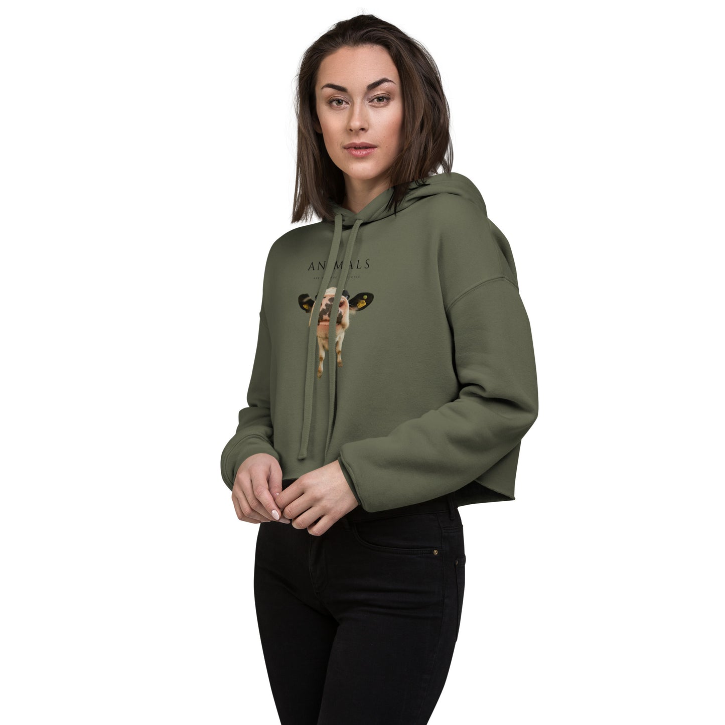 Cow Crop Hoodie