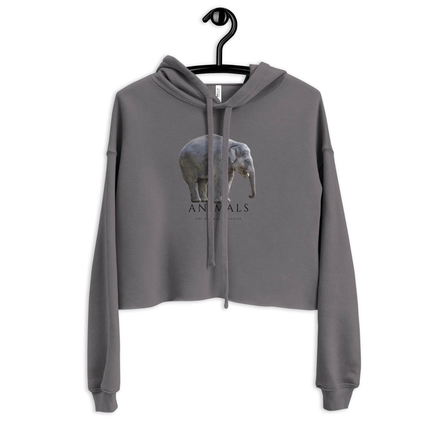Elephant Crop Hoodie