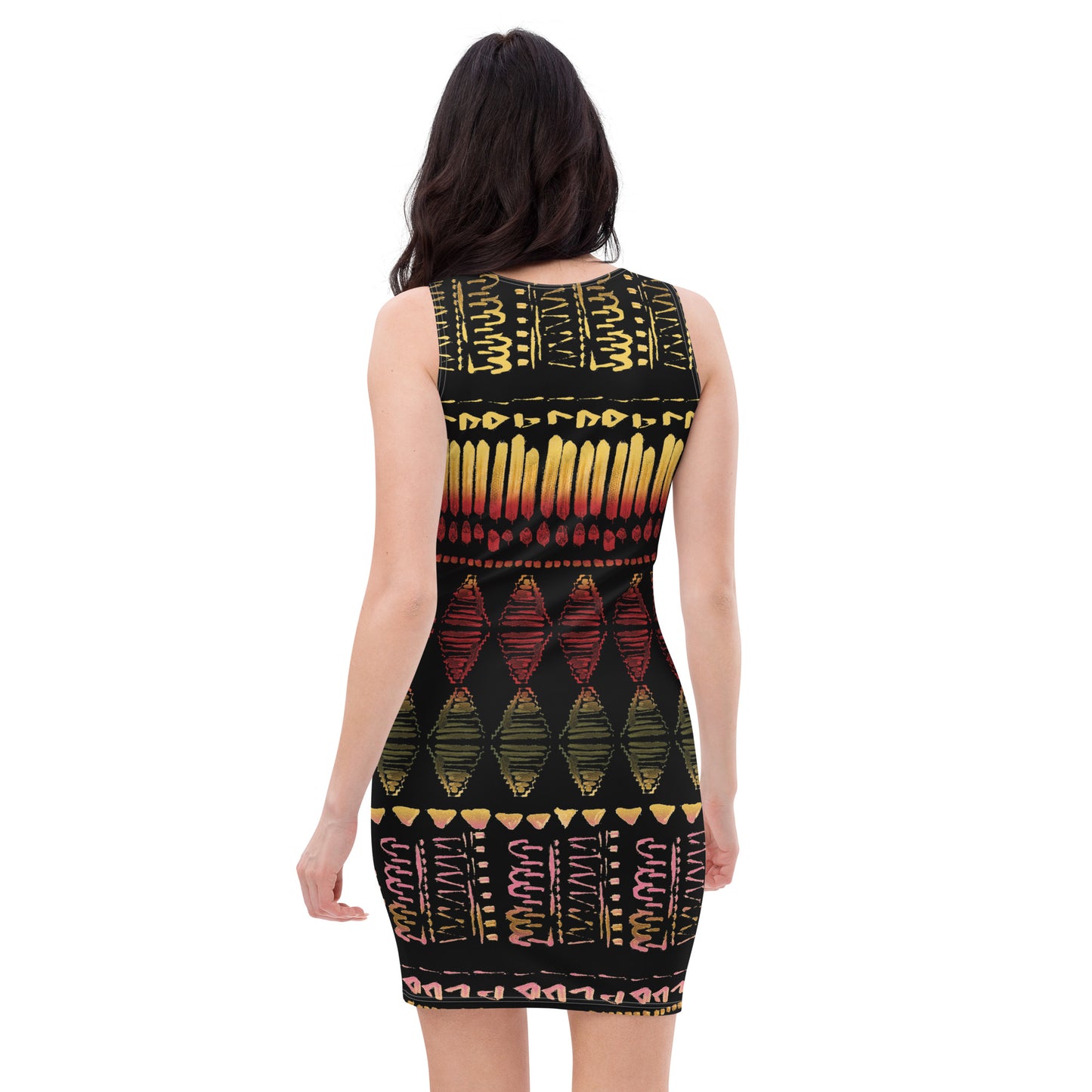 Rasta Bodycon dress