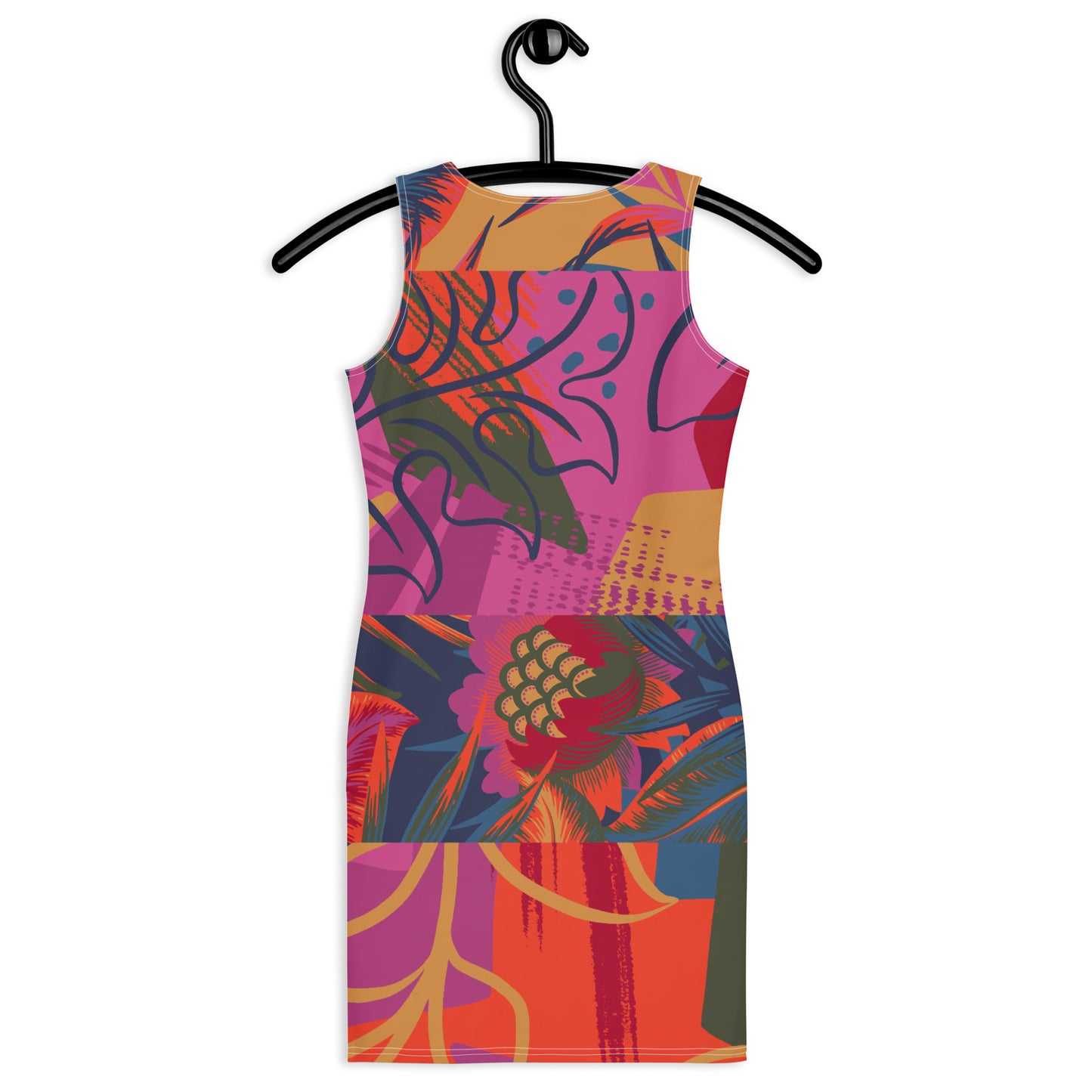 Summer Florals Bodycon dress