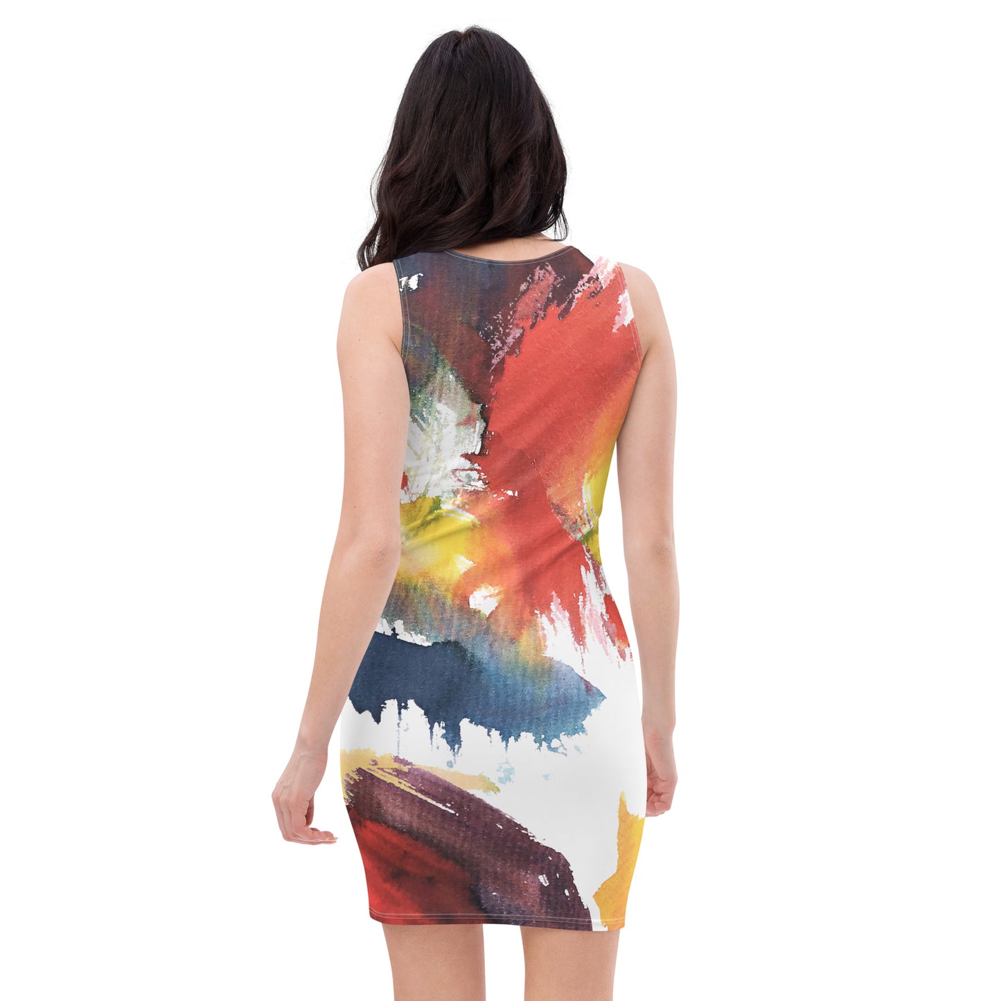 Watercolors Bodycon dress