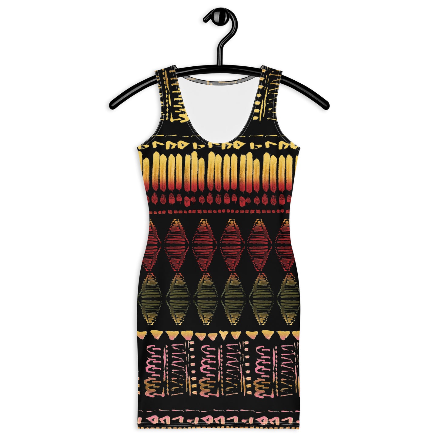 Rasta Bodycon dress