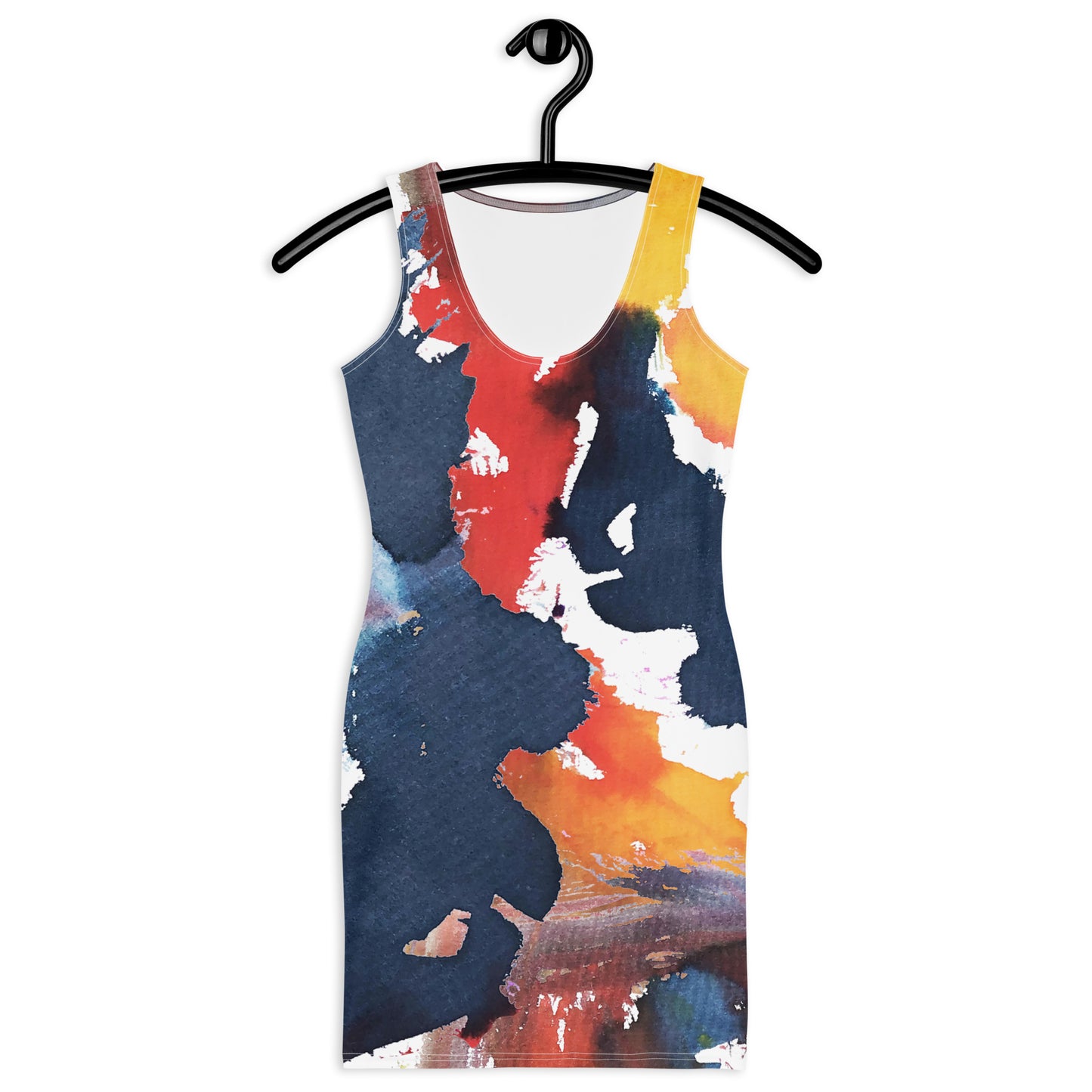 Watercolors Bodycon dress