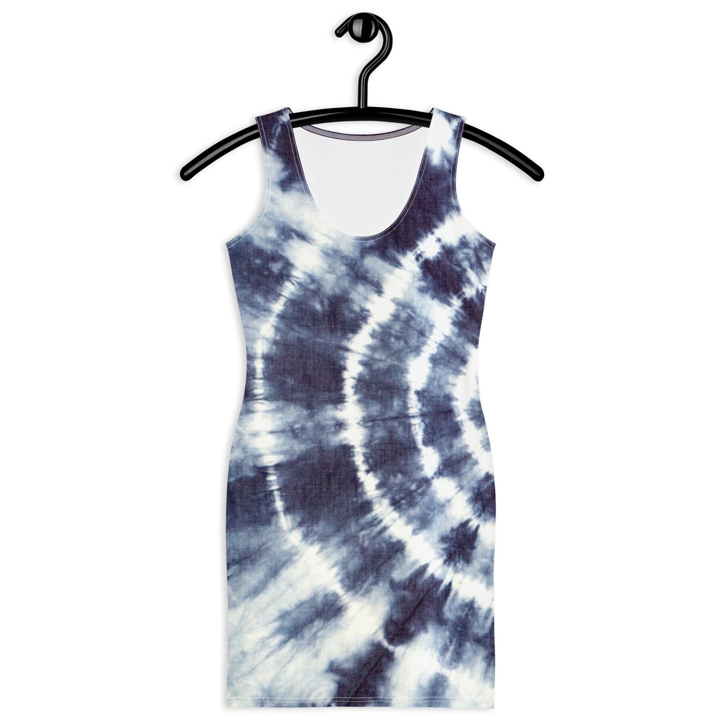 Blues Tye Dye Bodycon dress