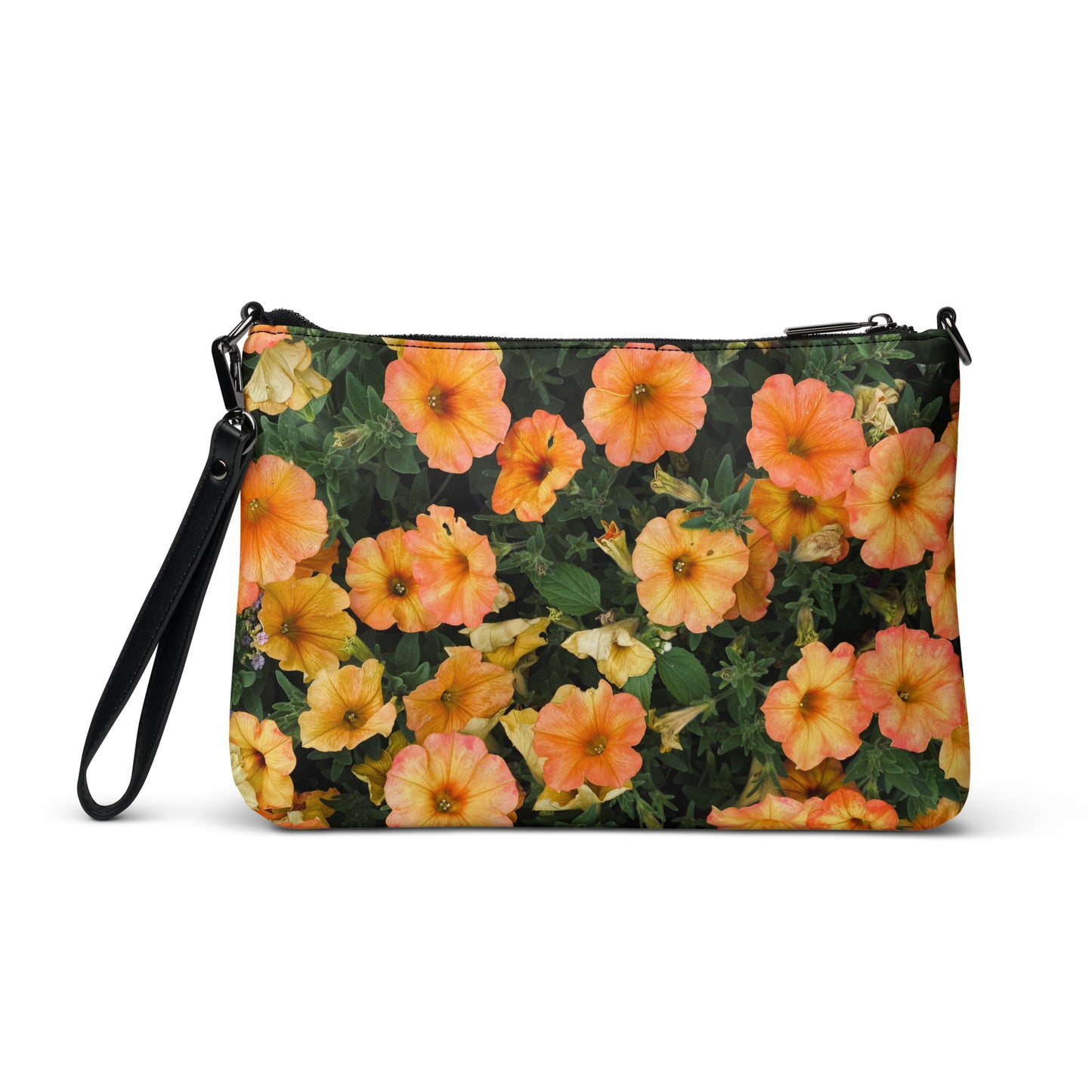 Orange Flowers Crossbody bag