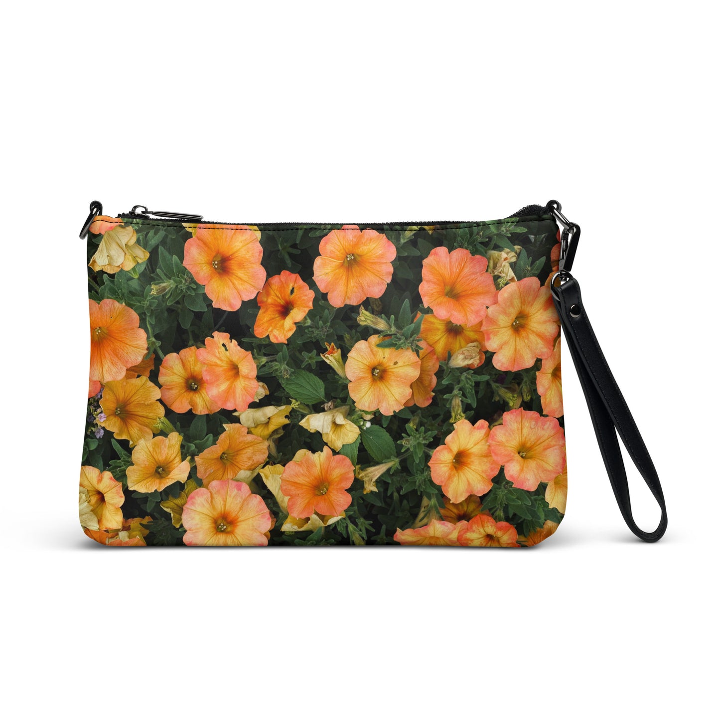 Orange Flowers Crossbody bag