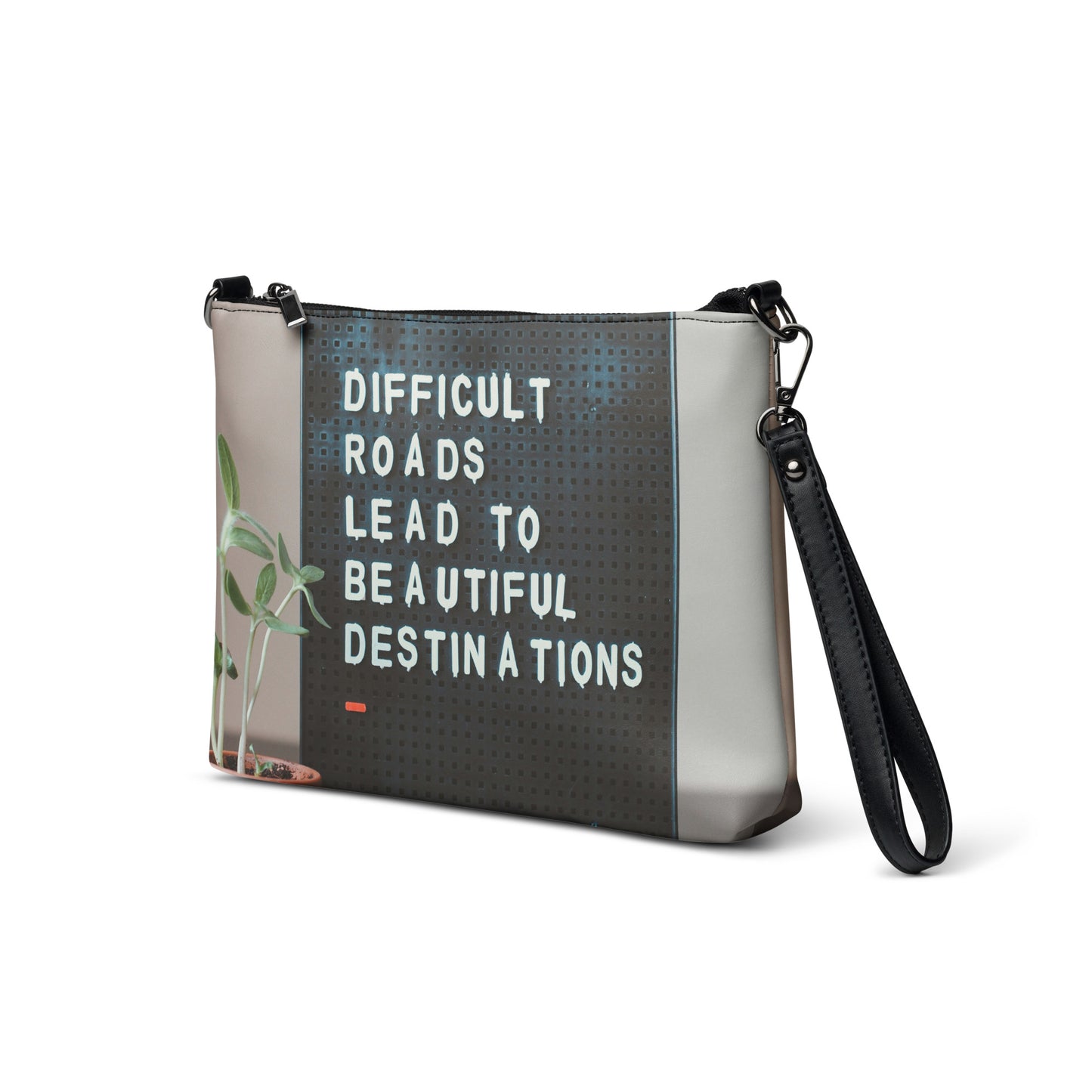 Difficult Roads Crossbody bag