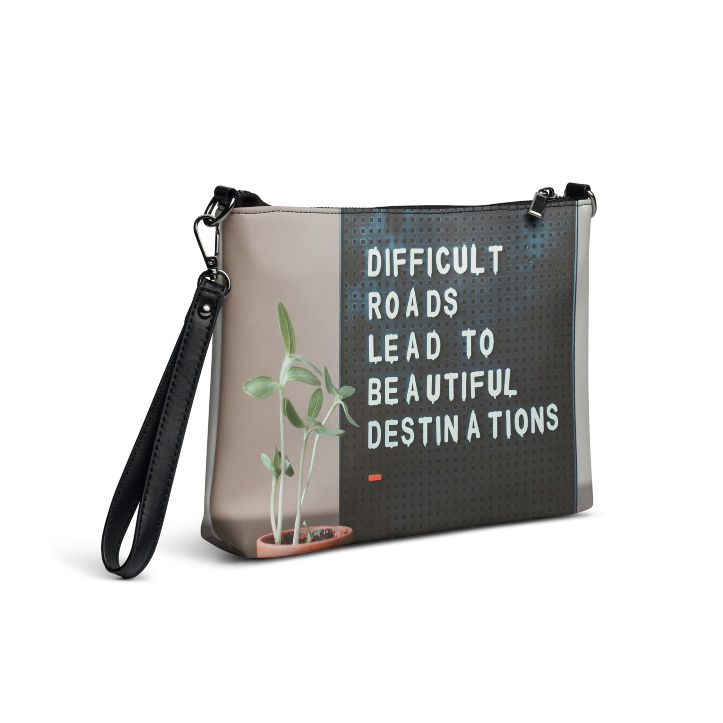 Difficult Roads Crossbody bag