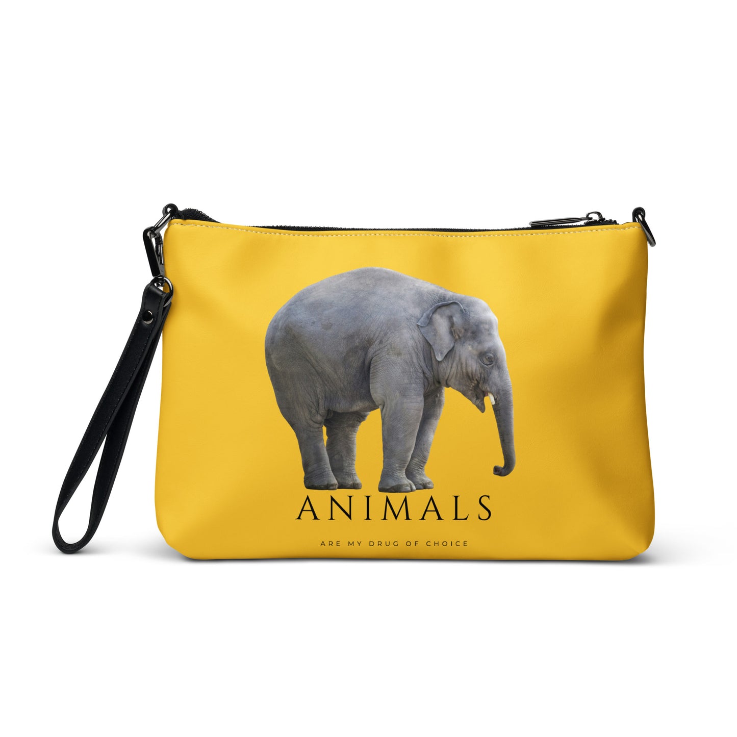 Yellow Elephant Crossbody bag