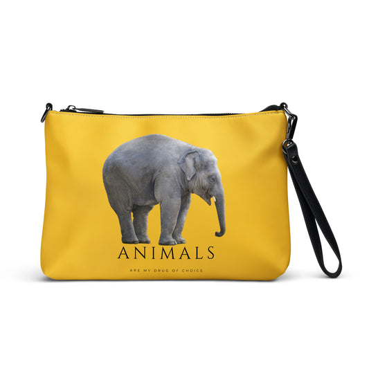 Yellow Elephant Crossbody bag