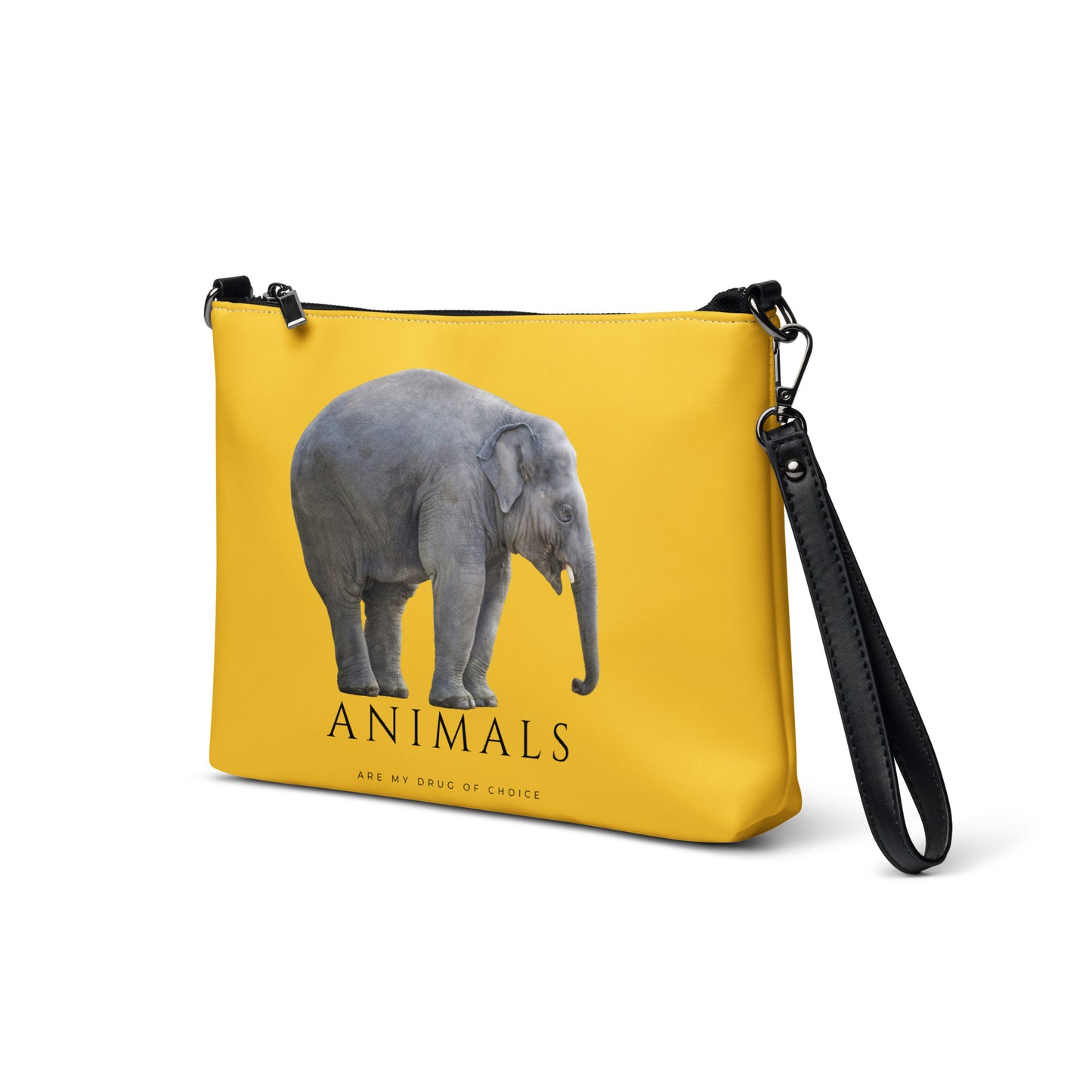 Yellow Elephant Crossbody bag