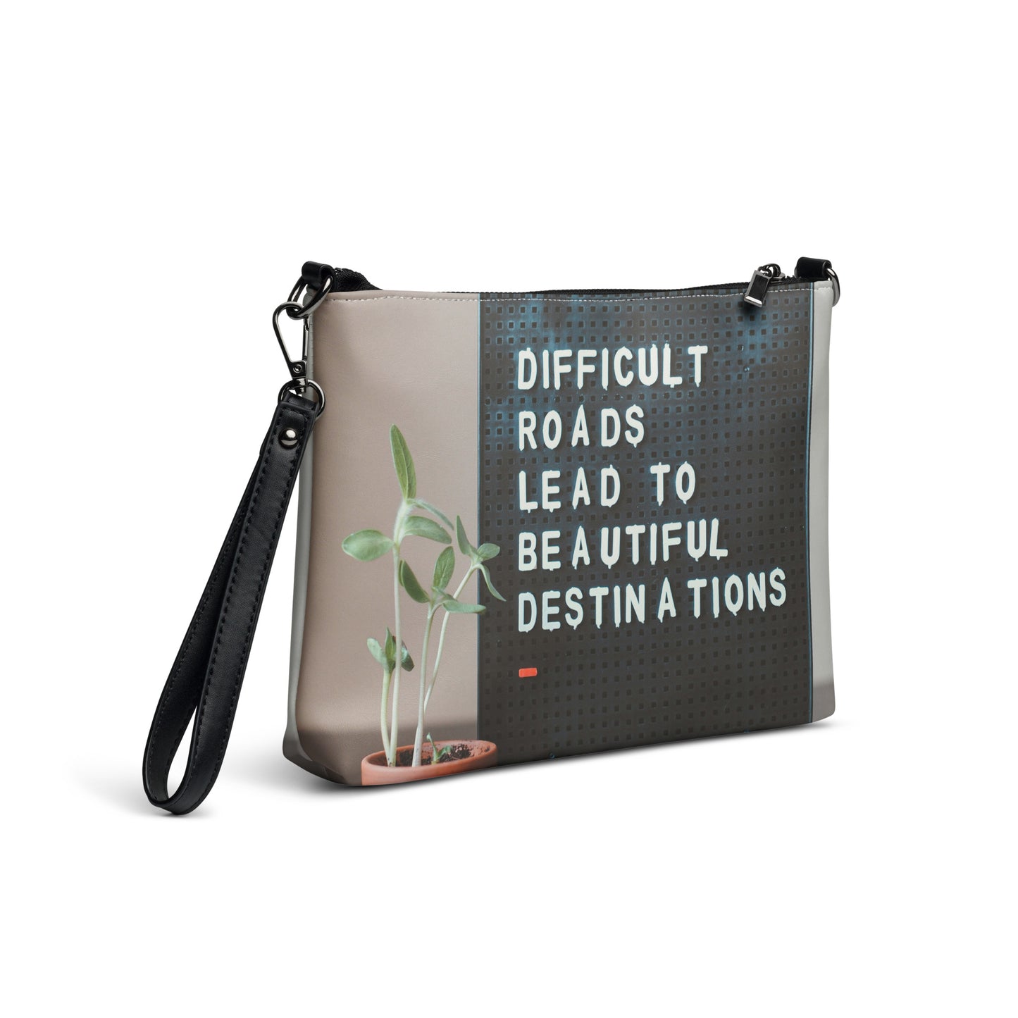 Difficult Roads Crossbody bag