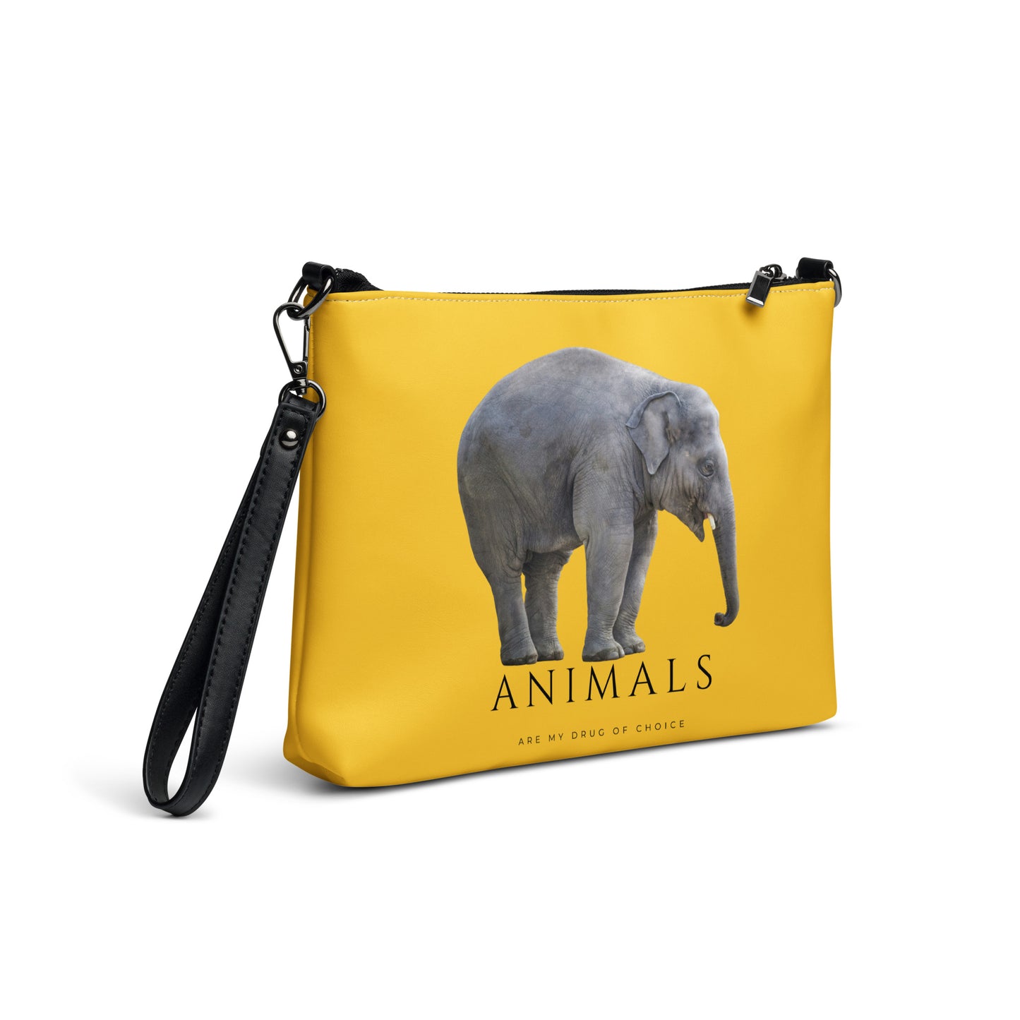 Yellow Elephant Crossbody bag