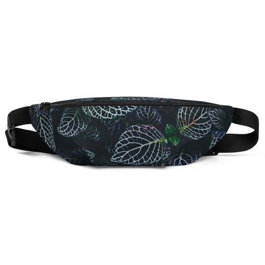 Dark Leaves Fanny Pack