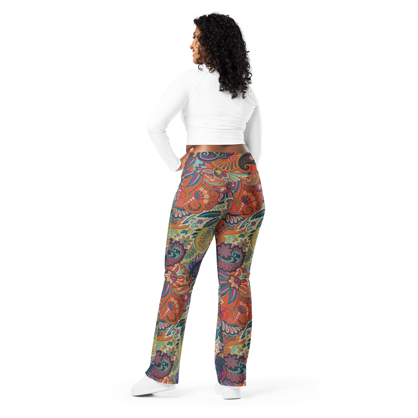 Paisley Flare leggings