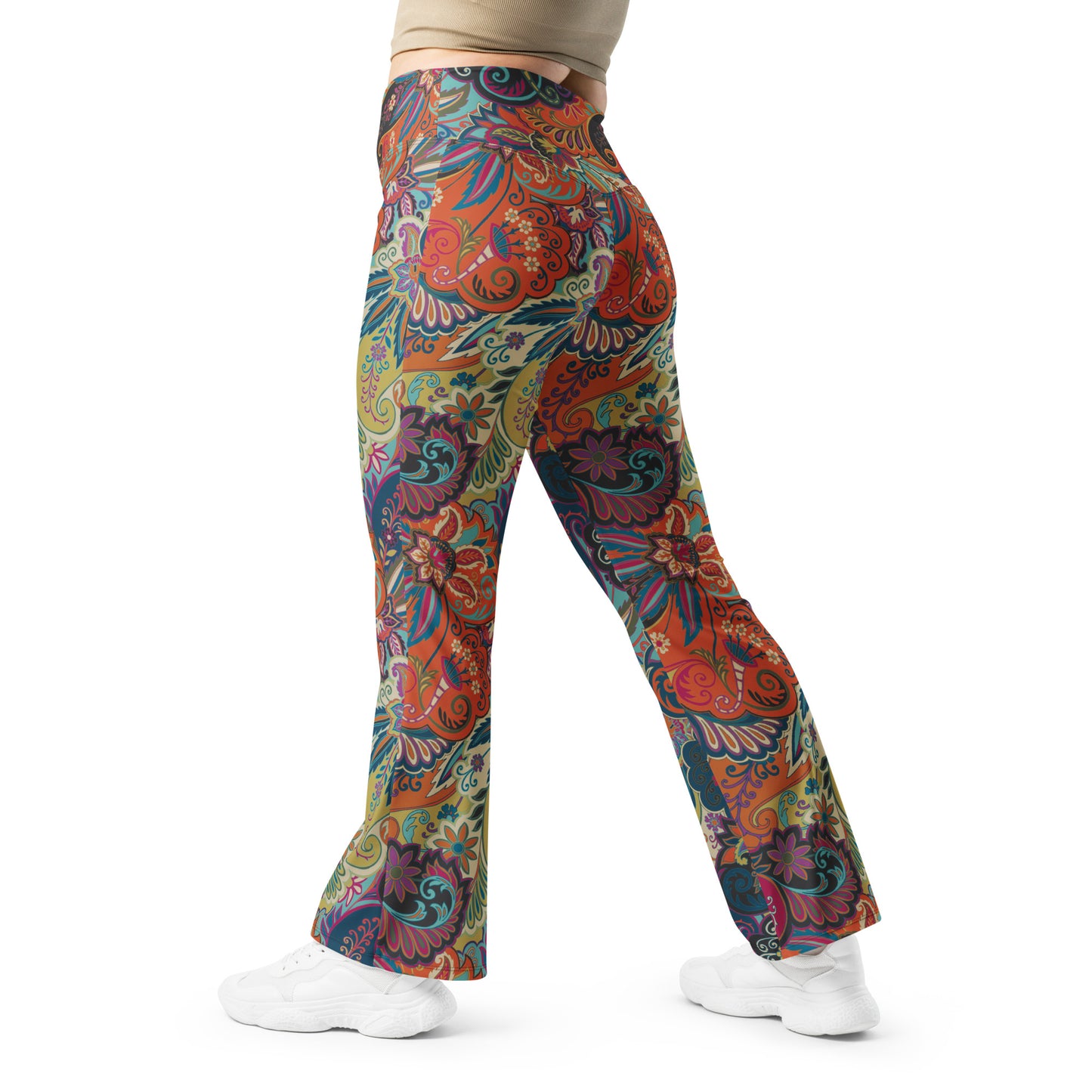 Paisley Flare leggings