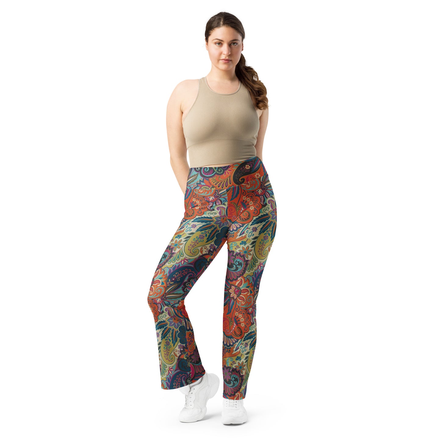 Paisley Flare leggings