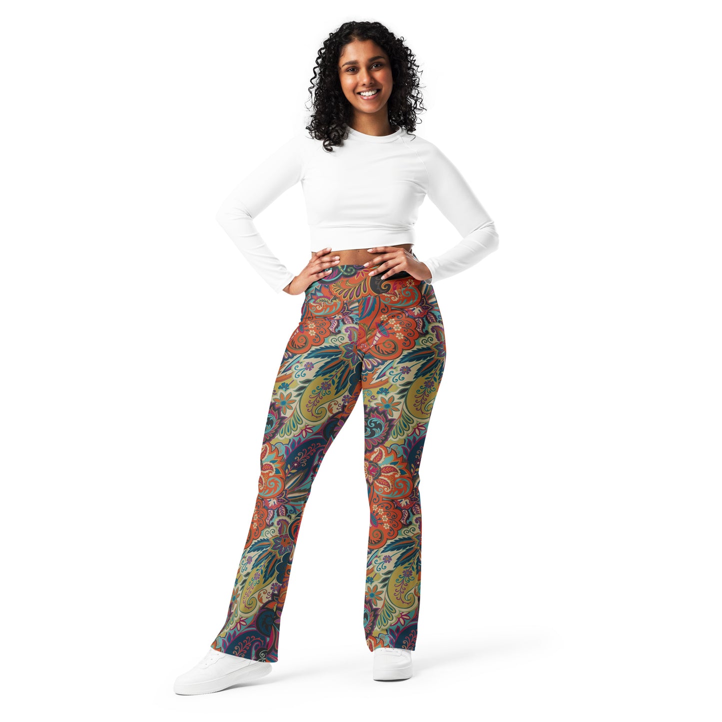 Paisley Flare leggings