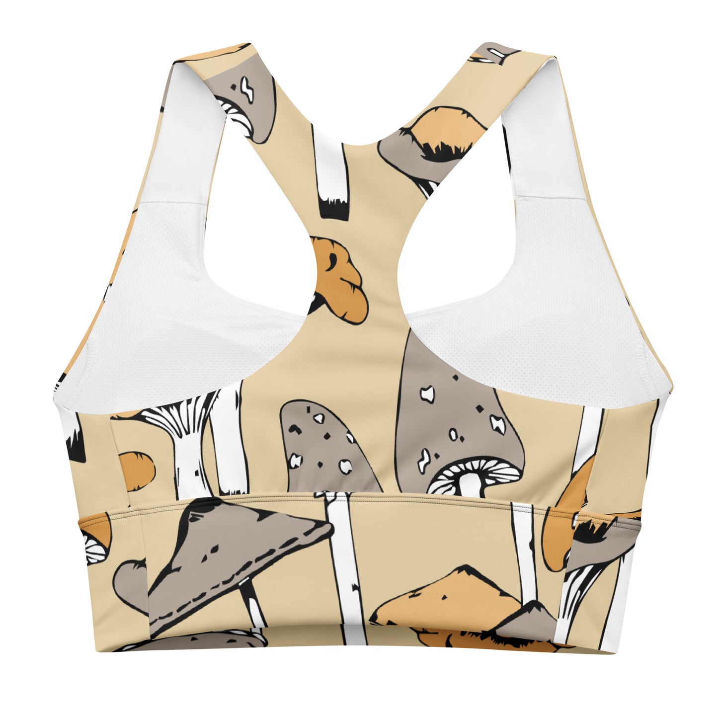 Longline Shrooms Sports Bra