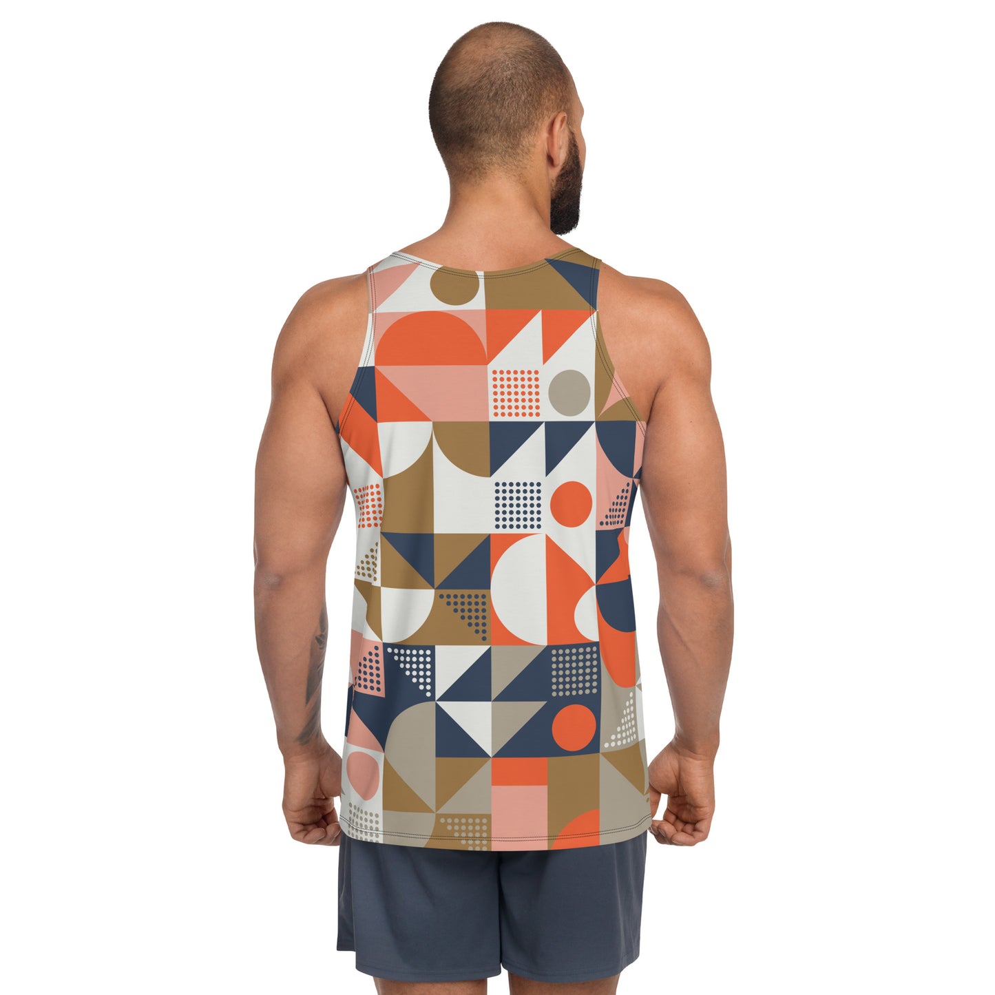 Men's Patterned Tank Top