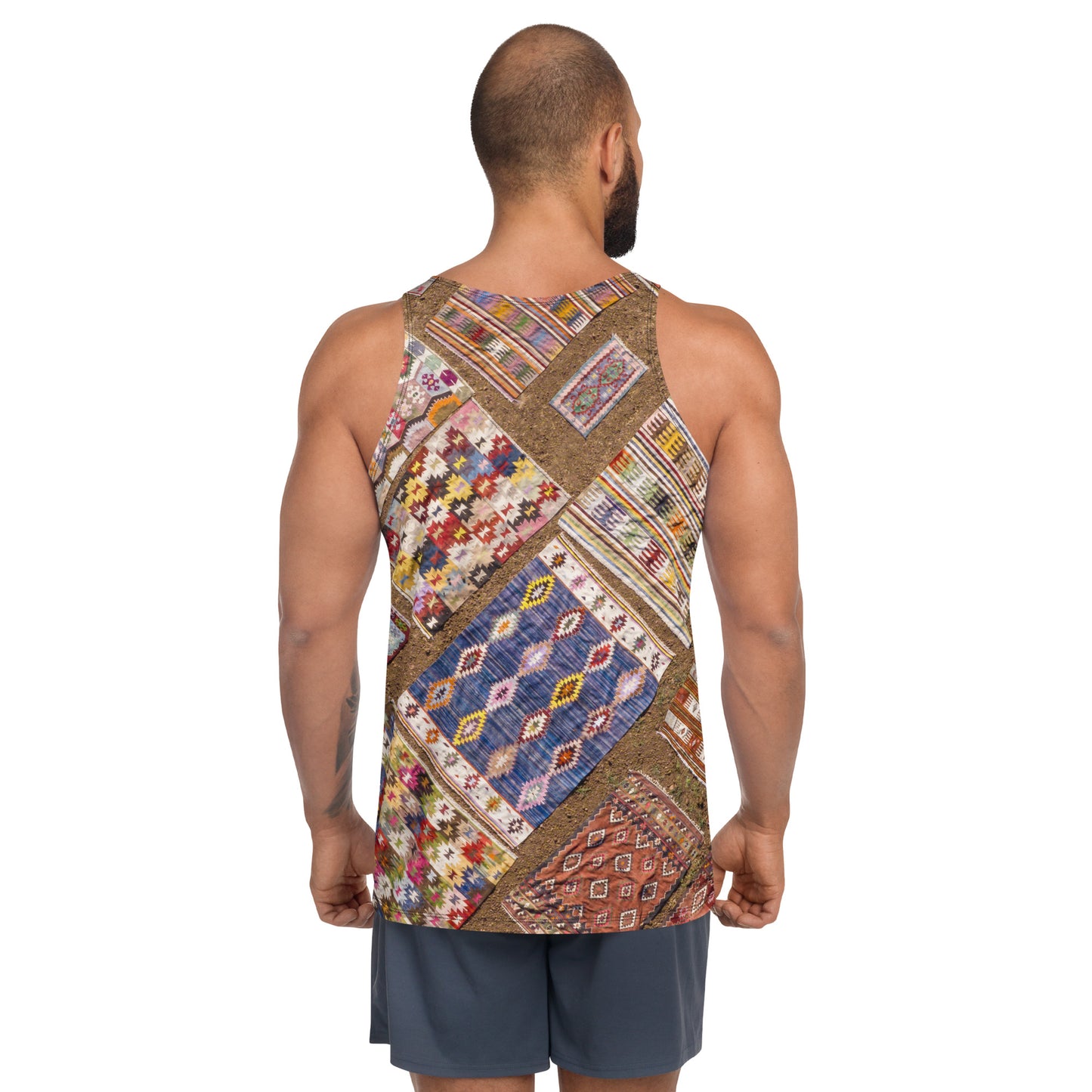 Men’s Quilt Style Tank Top