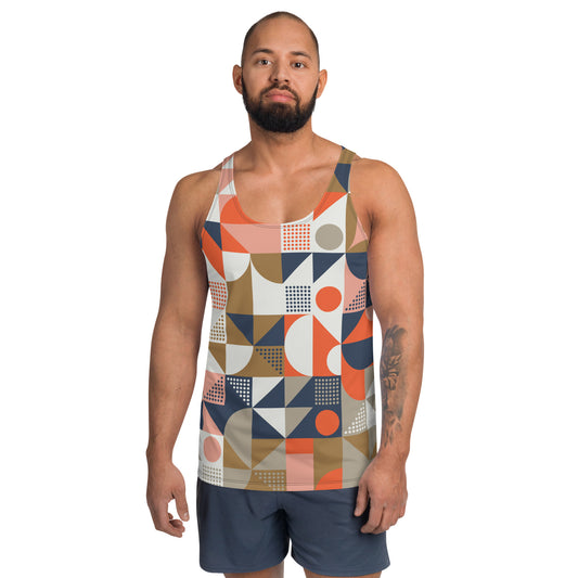 Men's Patterned Tank Top