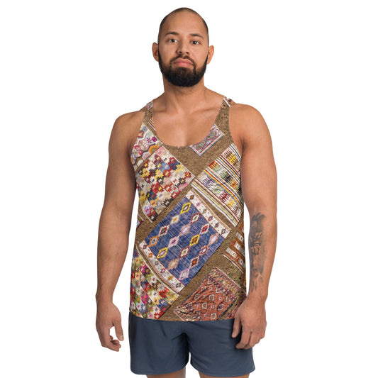 Men’s Quilt Style Tank Top