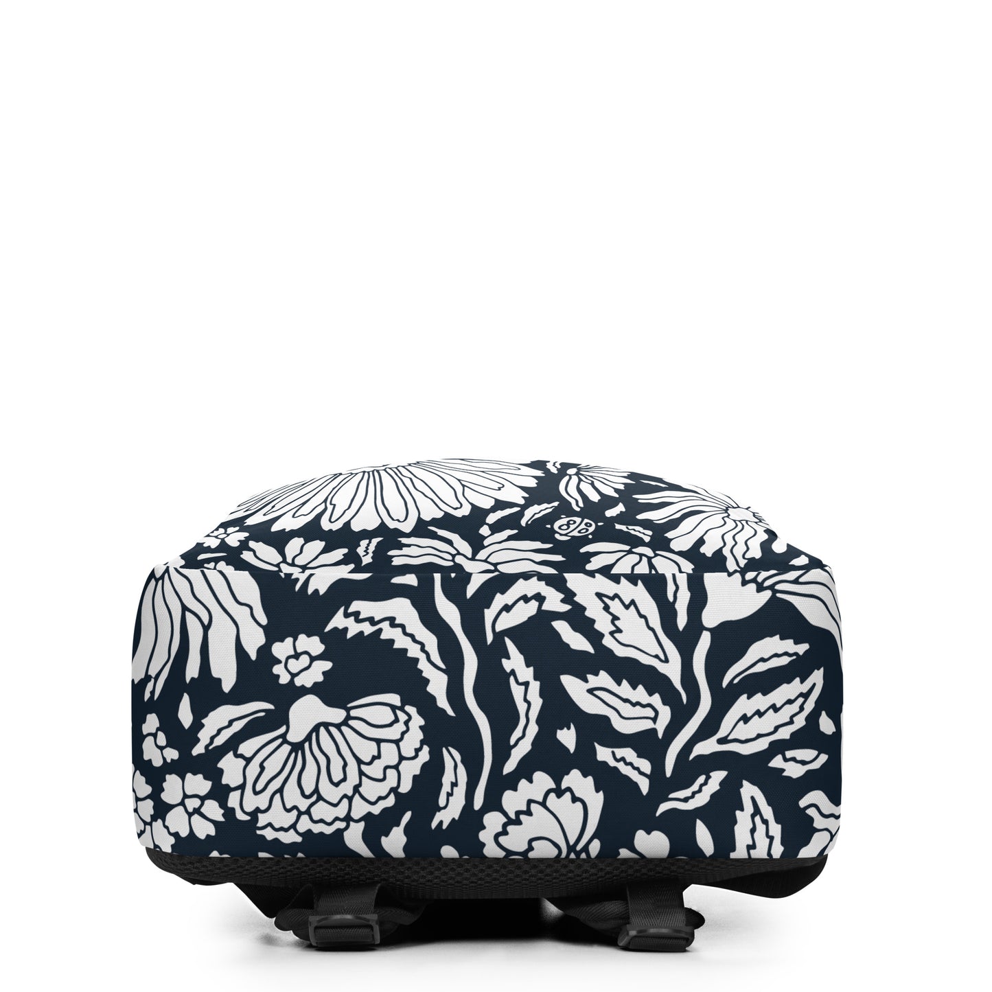 Minimalist BW Florals Backpack