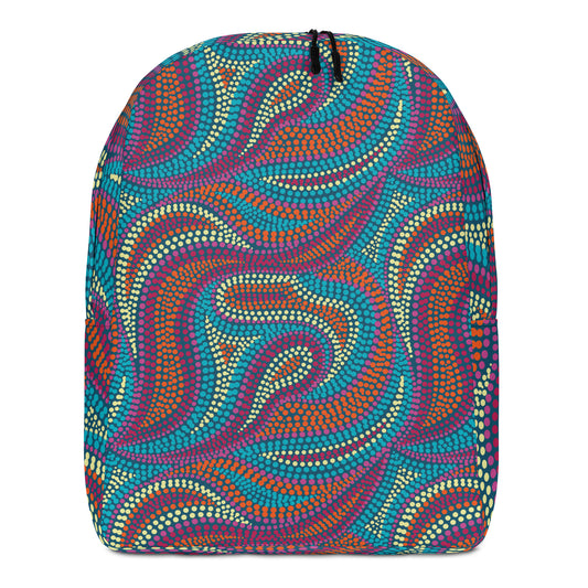 Minimalist Paisley Backpack