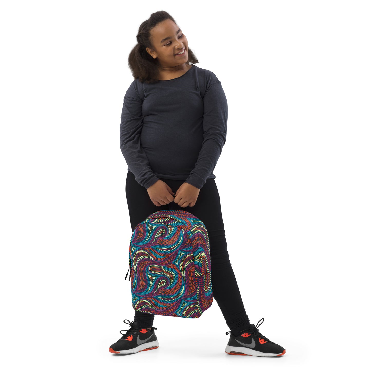 Minimalist Paisley Backpack