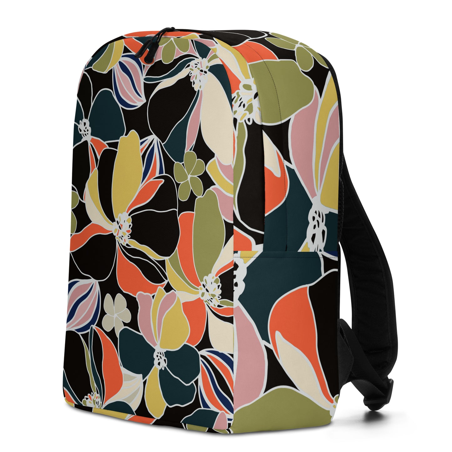 Minimalist Floral Backpack