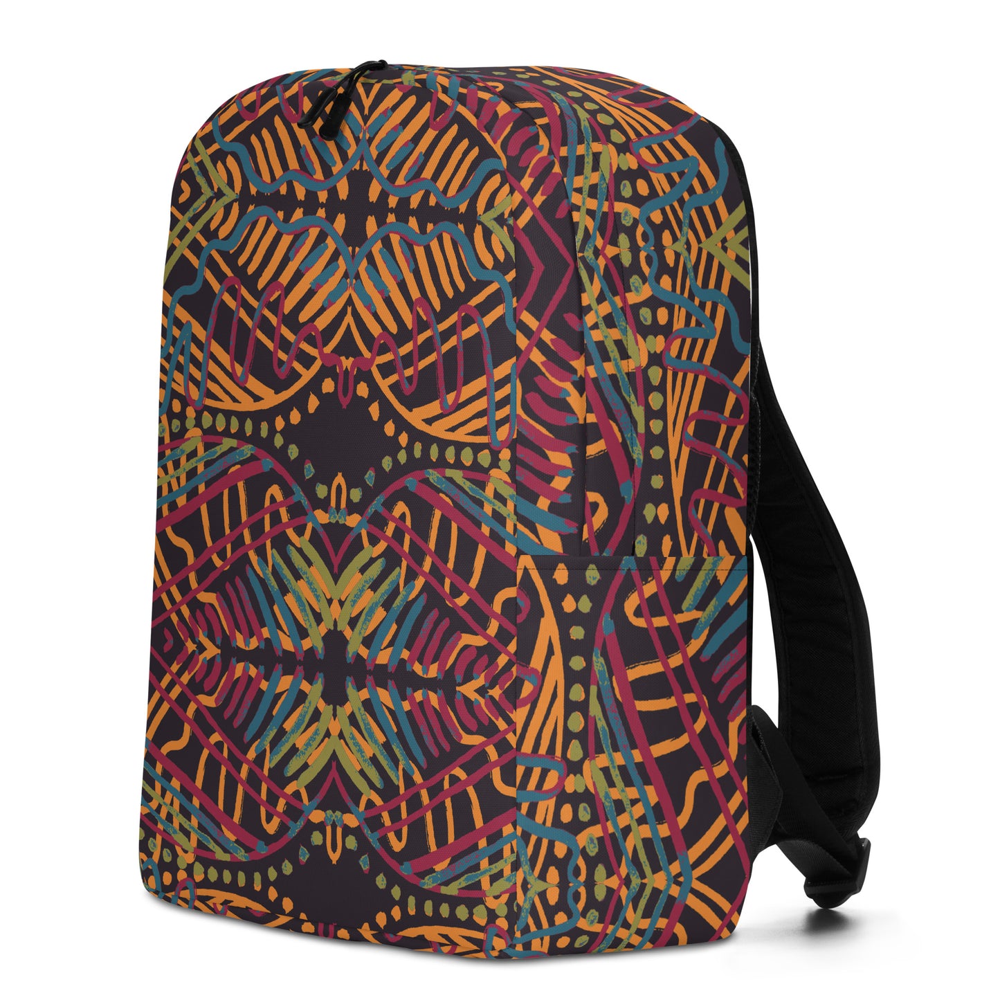 Minimalist Color Waves Backpack