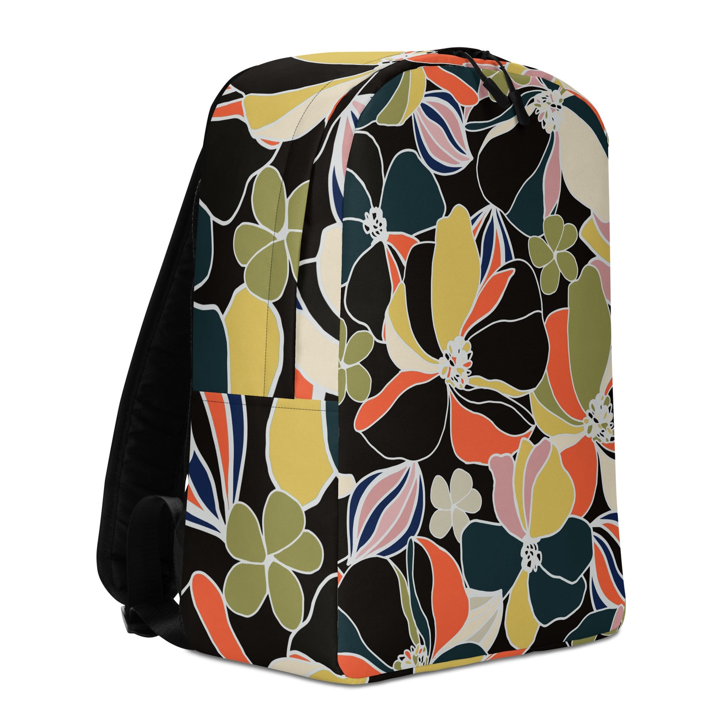 Minimalist Floral Backpack