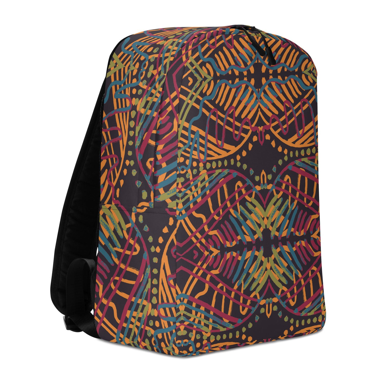 Minimalist Color Waves Backpack