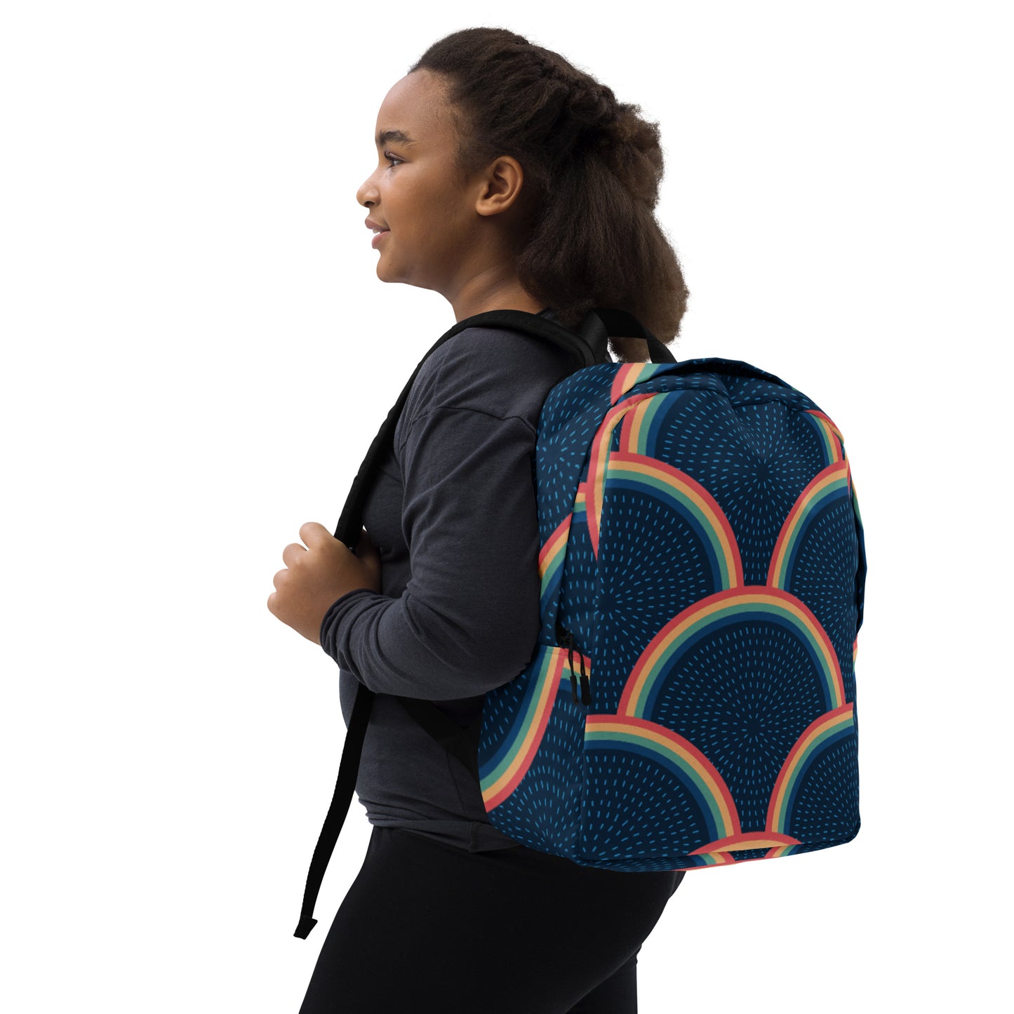 Minimalist Rainbow Backpack