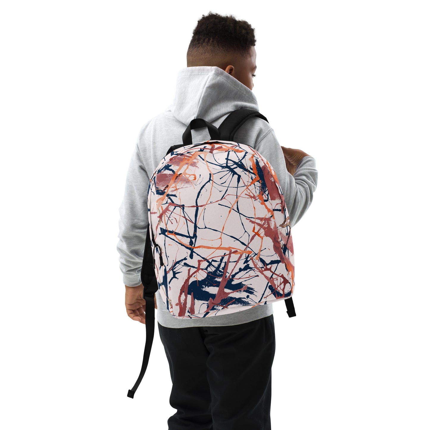 Minimalist Paint Splash Backpack