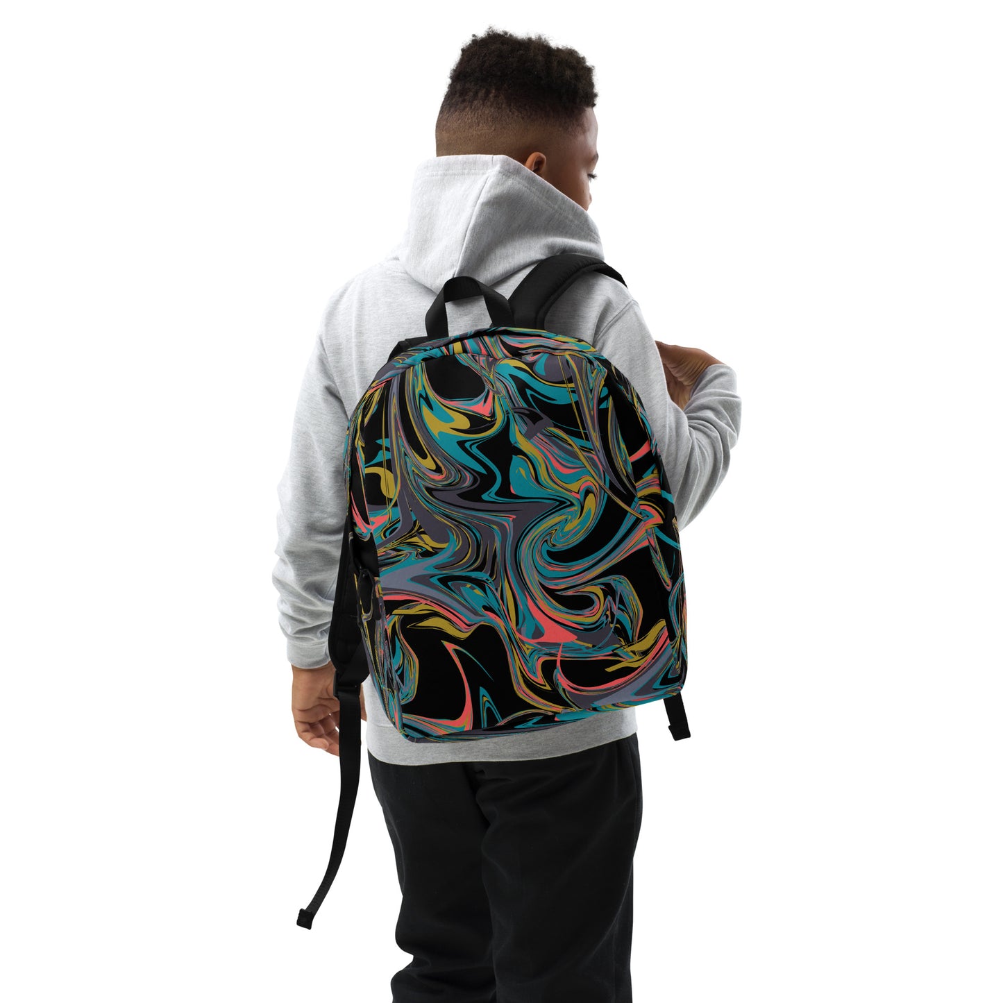 Minimalist Oil Paint Backpack