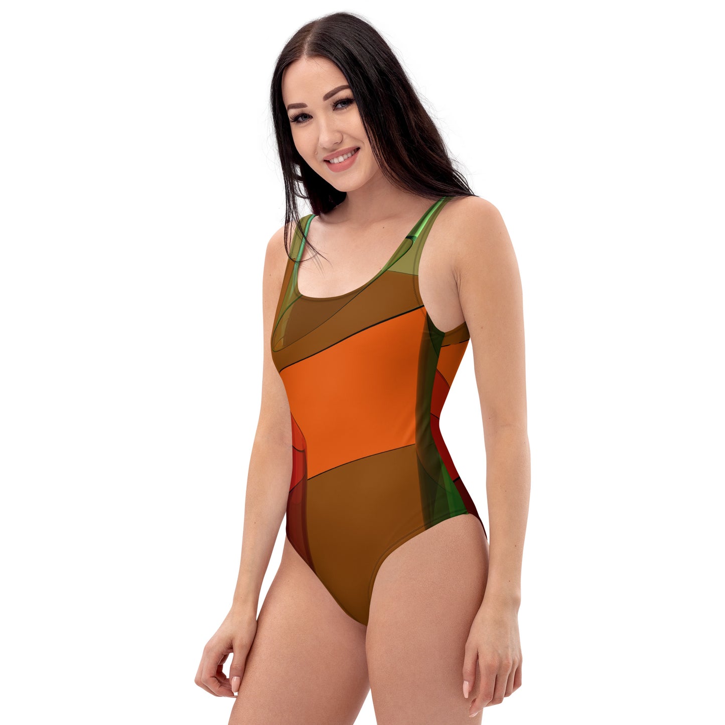 Rasta One-Piece Swimsuit