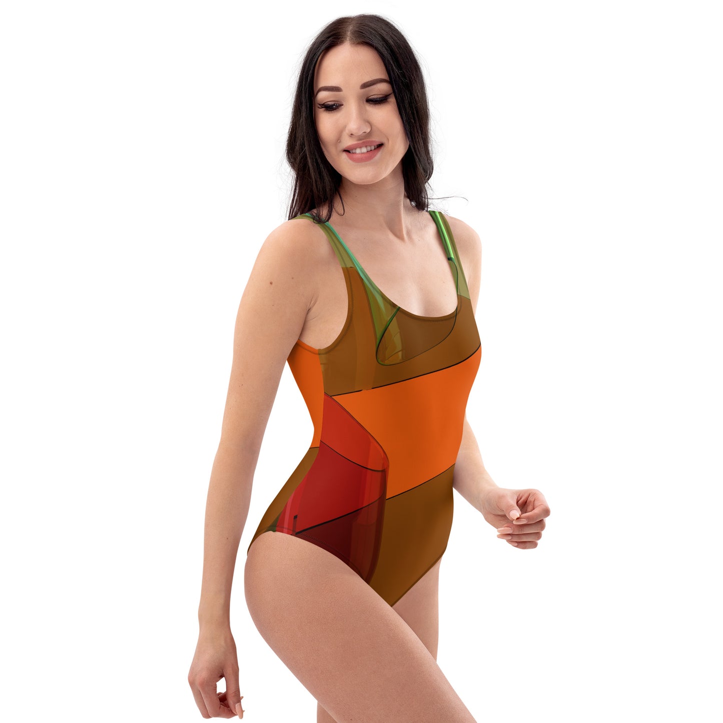 Rasta One-Piece Swimsuit