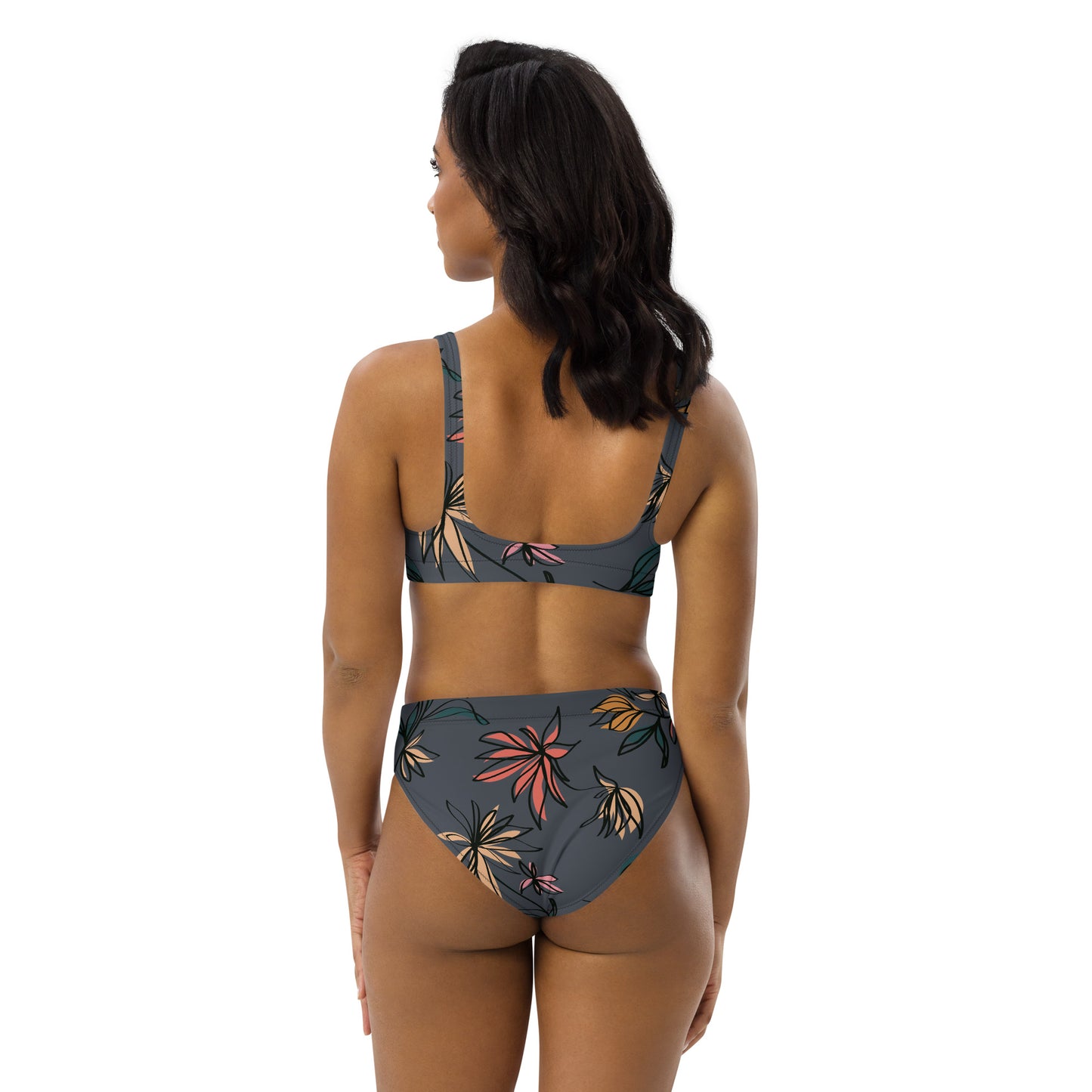 Tropic Recycled high-waisted bikini