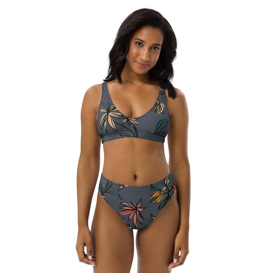 Tropic Recycled high-waisted bikini