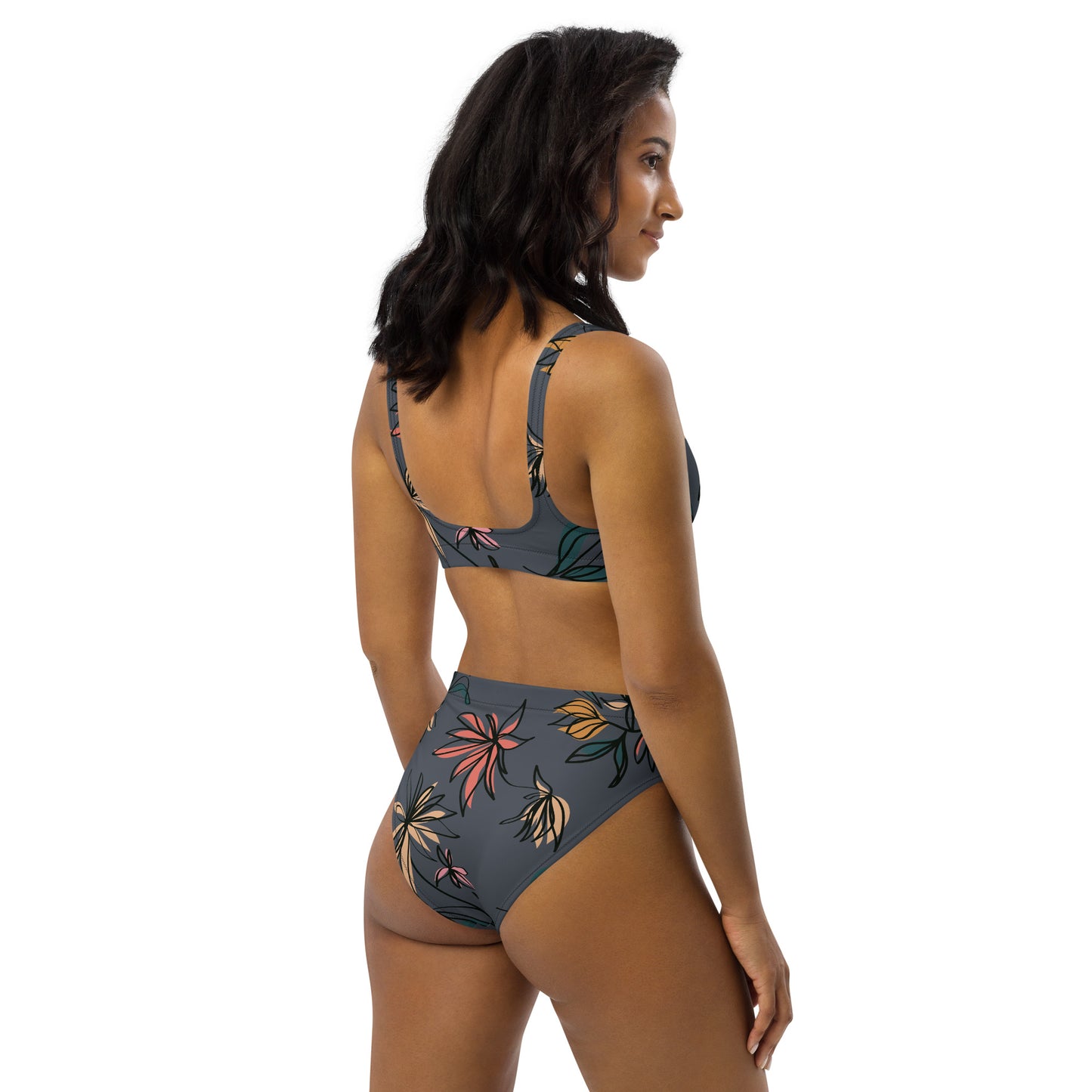 Tropic Recycled high-waisted bikini